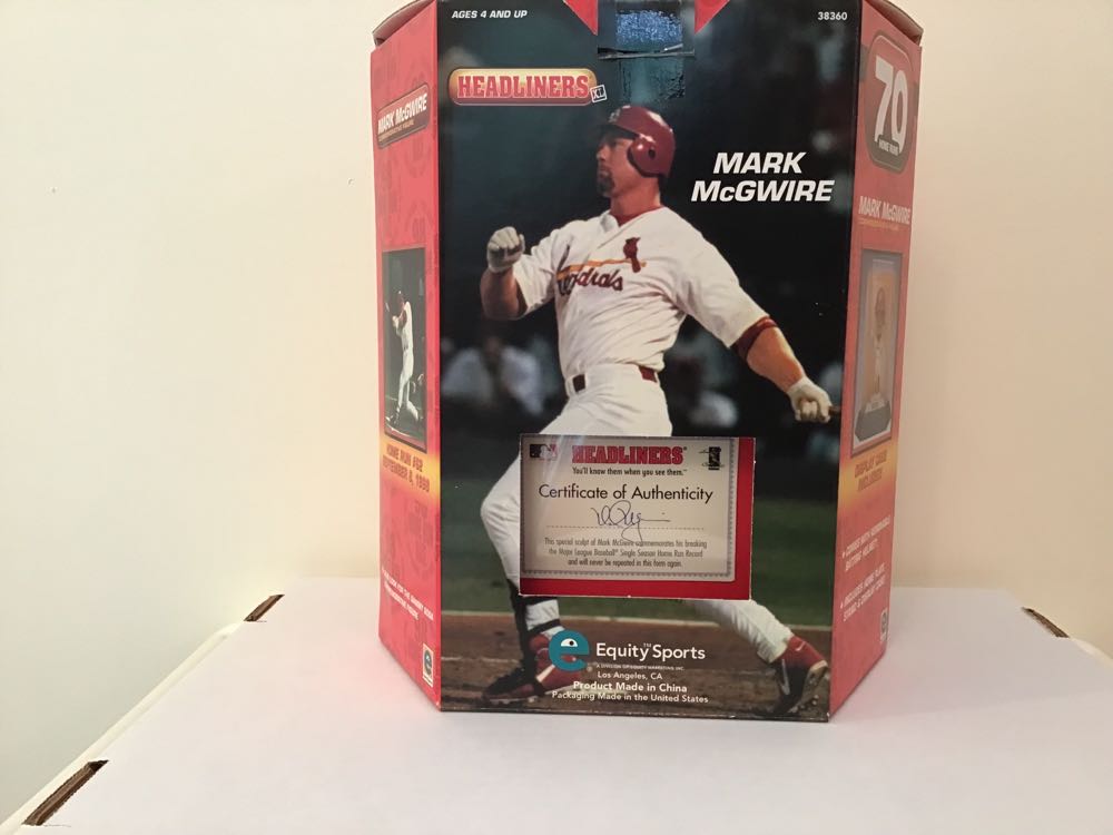 Mark McGwire - Equity Sports (Headliners XL) action figure collectible - Main Image 2