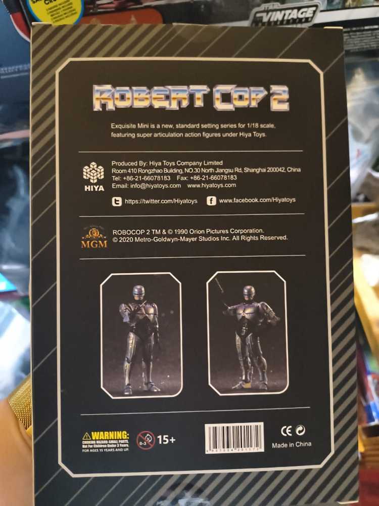 Robert Cop 2 - HIYA Toys action figure collectible [Barcode 6957534201172] - Main Image 3