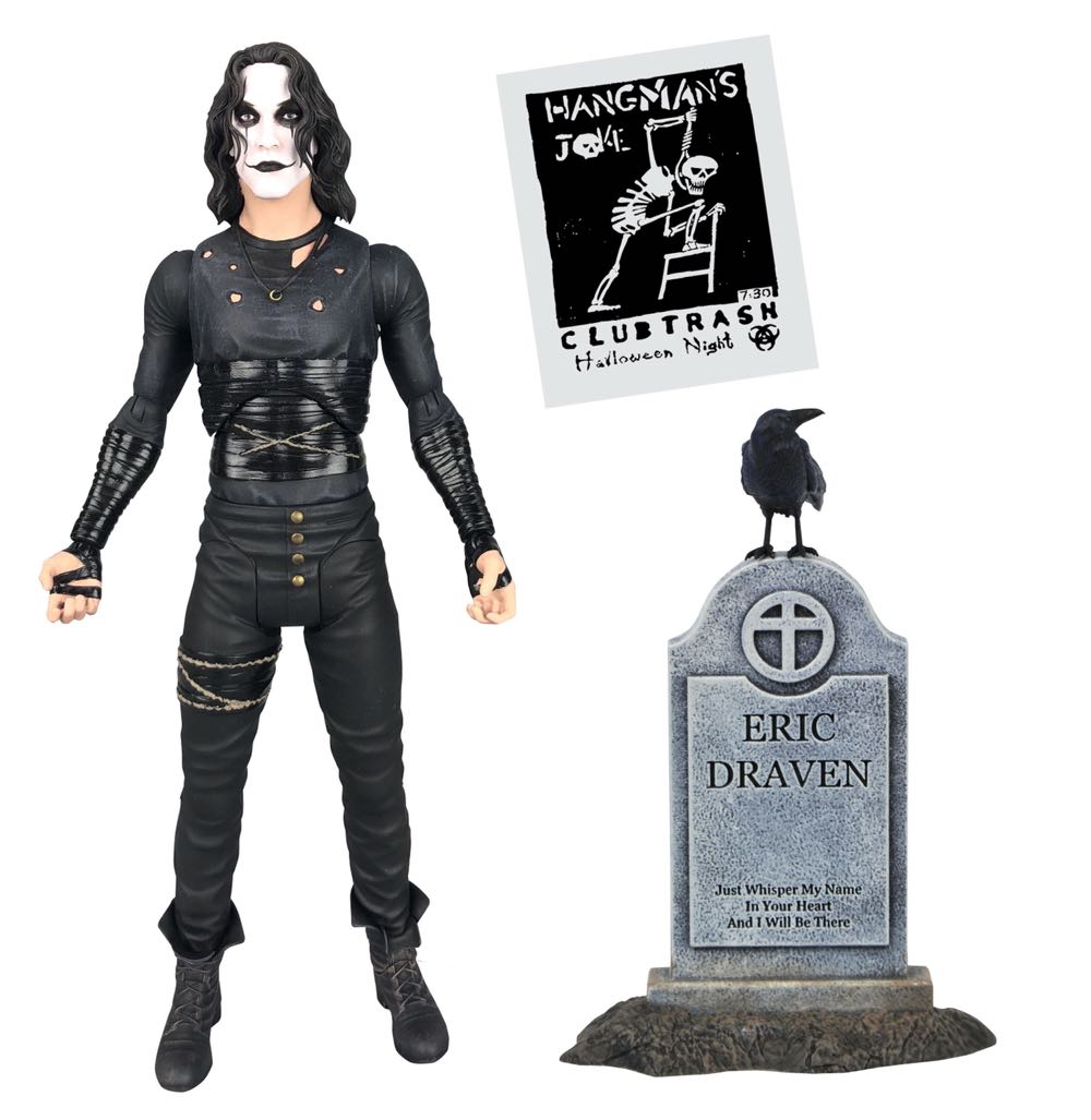 The Crow - Diamond Select (The Crow VHS) action figure collectible [Barcode 699788844069] - Main Image 4