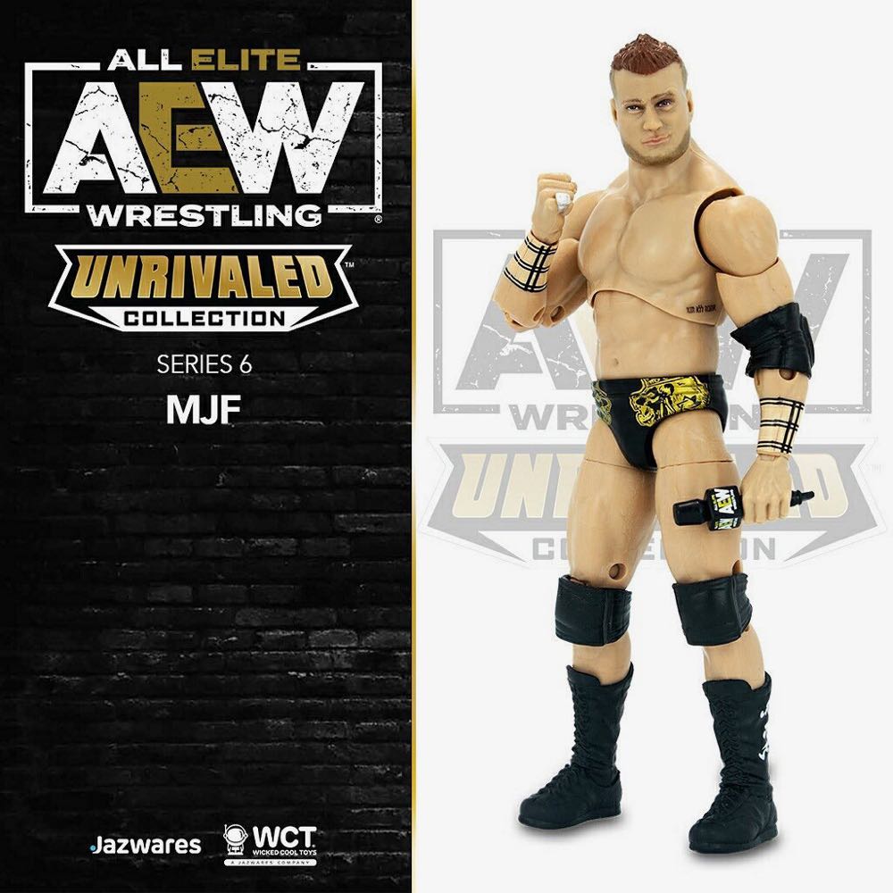 47. Maxwell Jacob Friedman - Jazwares LLC (AEW Unrivaled) action figure collectible [Barcode 191726377436] - Main Image 2