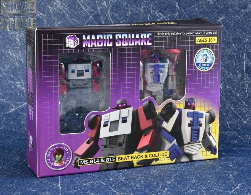 Beat Back (Breakdown) & Collide (Wildrider) 2-Pack - Magic Square (The Transformers) action figure collectible - Main Image 3