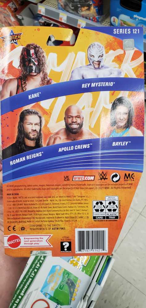 Bayley 121 - Mattel Wwe (series 121) action figure collectible [Barcode 887961914214] - Main Image 2