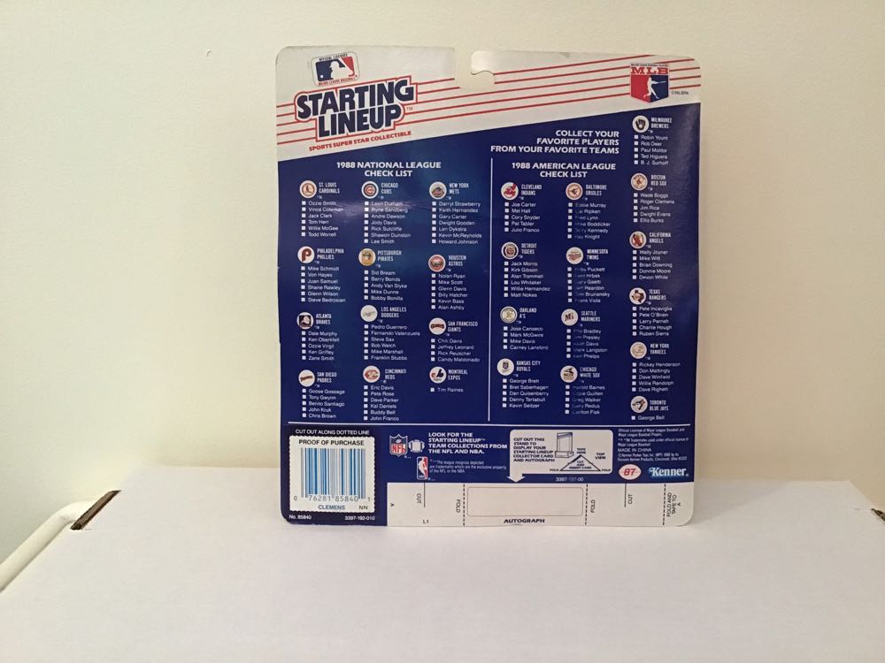 Roger Clemens - Kenner action figure collectible - Main Image 2