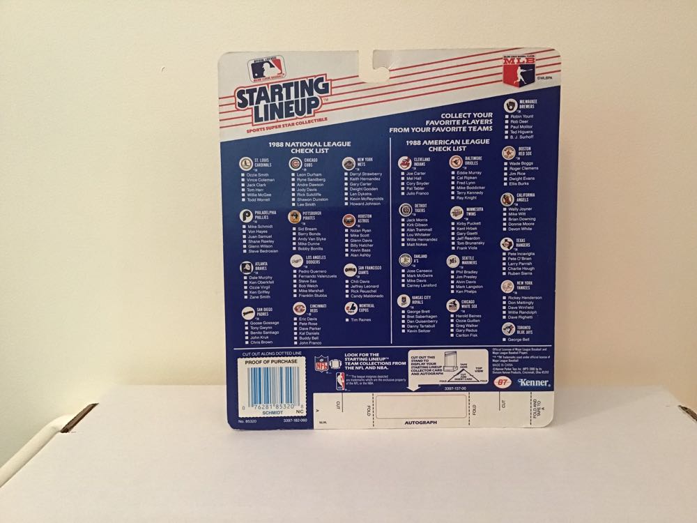 Mike Schmidt - Kenner (Starting Lineup - Baseball) action figure collectible - Main Image 2