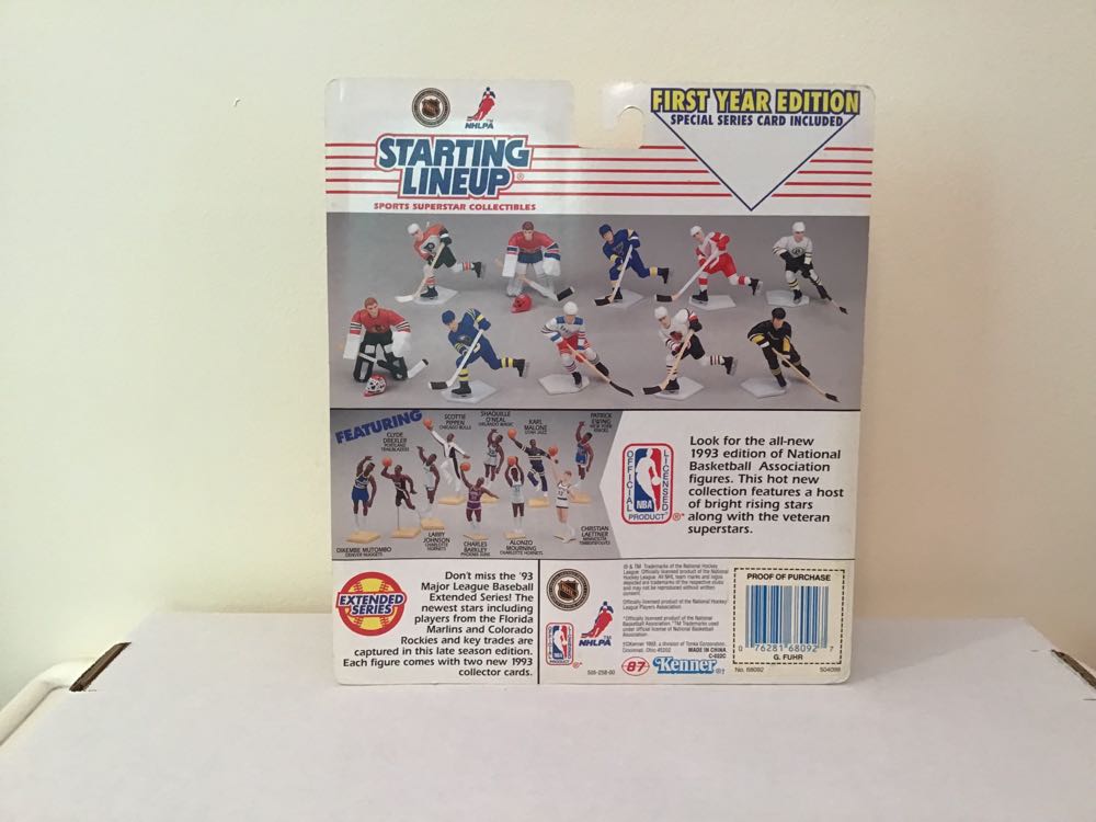 Grant Fuhr [Buffalo Sabres] - Kenner (Starting Lineup - Hockey) action figure collectible - Main Image 2
