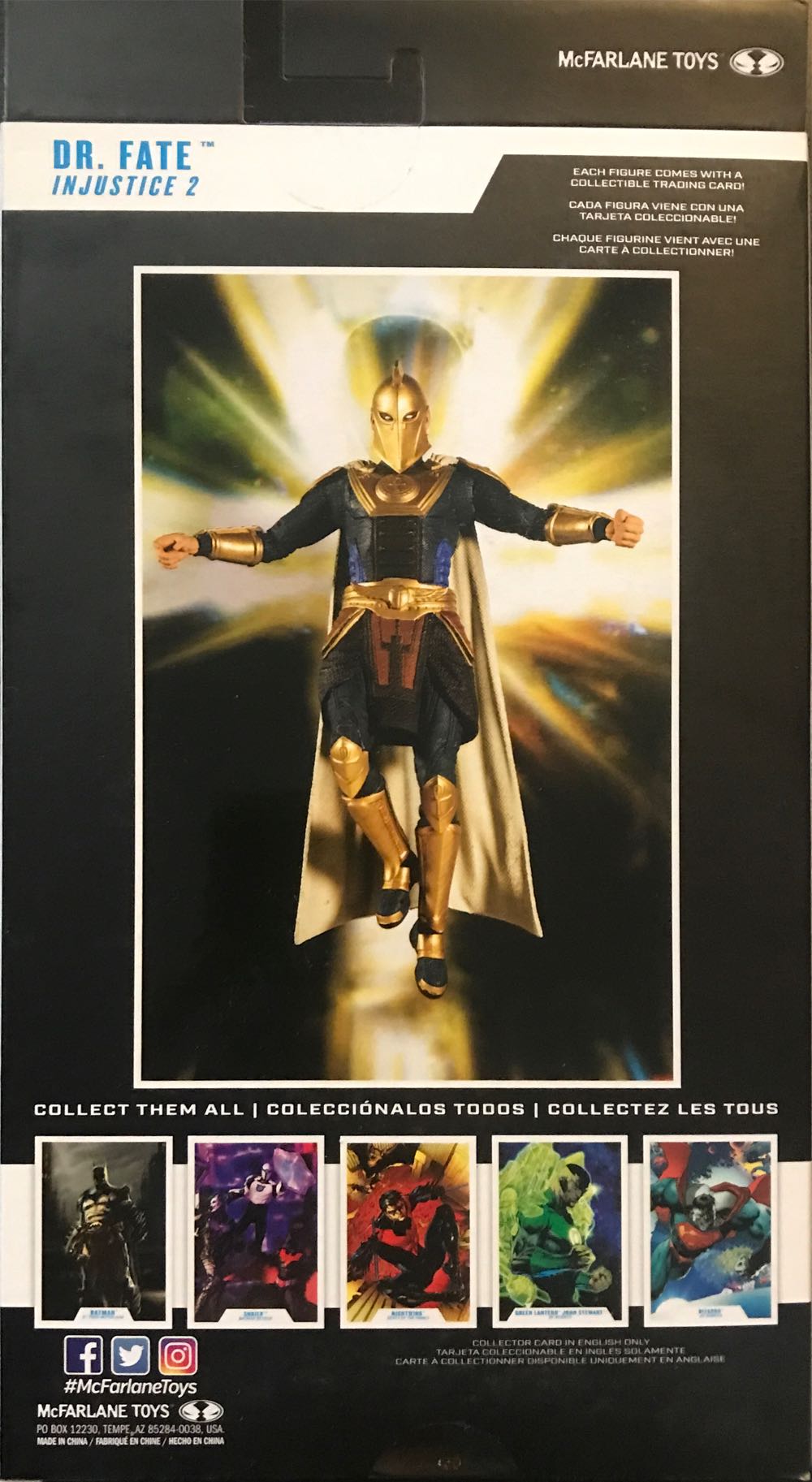 Dr. Fate - DC - VIDEO GAME UNIVERSE (Injustice 2) action figure collectible [Barcode 787926153712] - Main Image 2