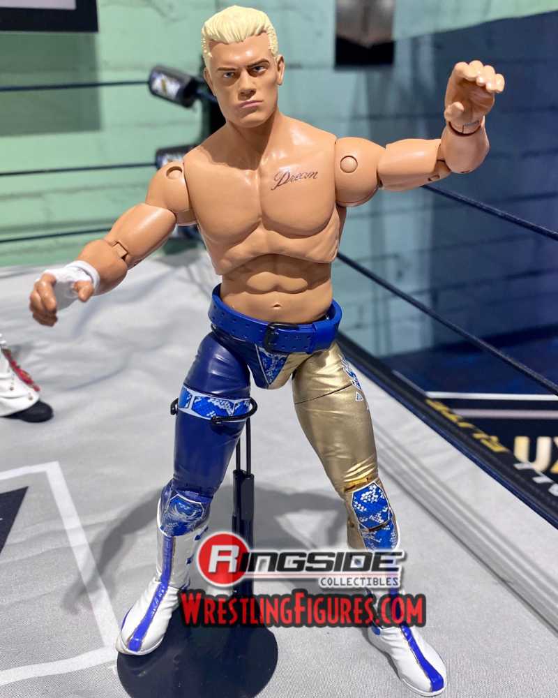 Cody Aew V.2 Series 1 - Jazwares AEW (AEW Jazwares Unrivaled Collection Series 1 V.2) action figure collectible [Barcode 191726408642] - Main Image 4