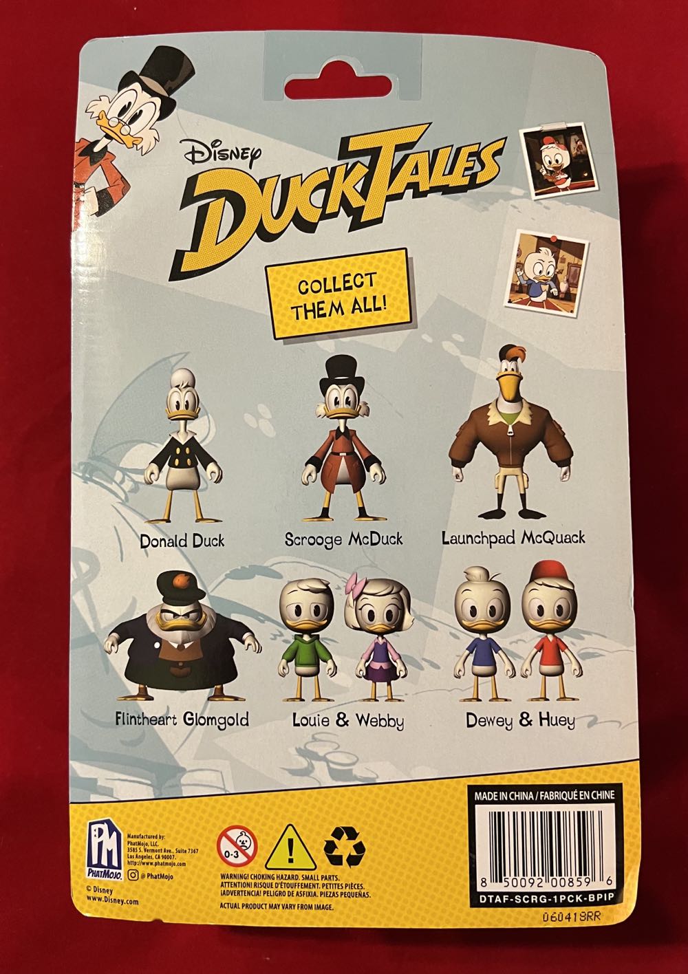 Duck Tales Mcquack Phatmojo Ducktales Disney Duck Mcquack Ducktales Launchpad Mcquack New Launchpad - Disney (DuckTales) action figure collectible [Barcode 850092008602] - Main Image 2