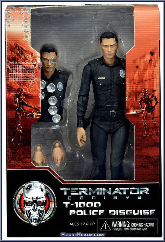 T-1000 Police Disguises - Neca Real Toys (Terminator Genisys) action figure collectible [Barcode 634482421895] - Main Image 2