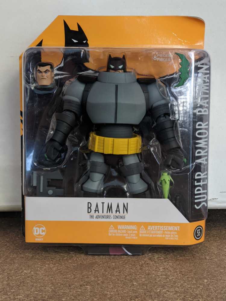 Batman Super Armor Batman - Batman: The Adventures Continue - DC Collectibles (Batmam: The Adventures Continue) action figure collectible [Barcode 761941364148] - Main Image 2