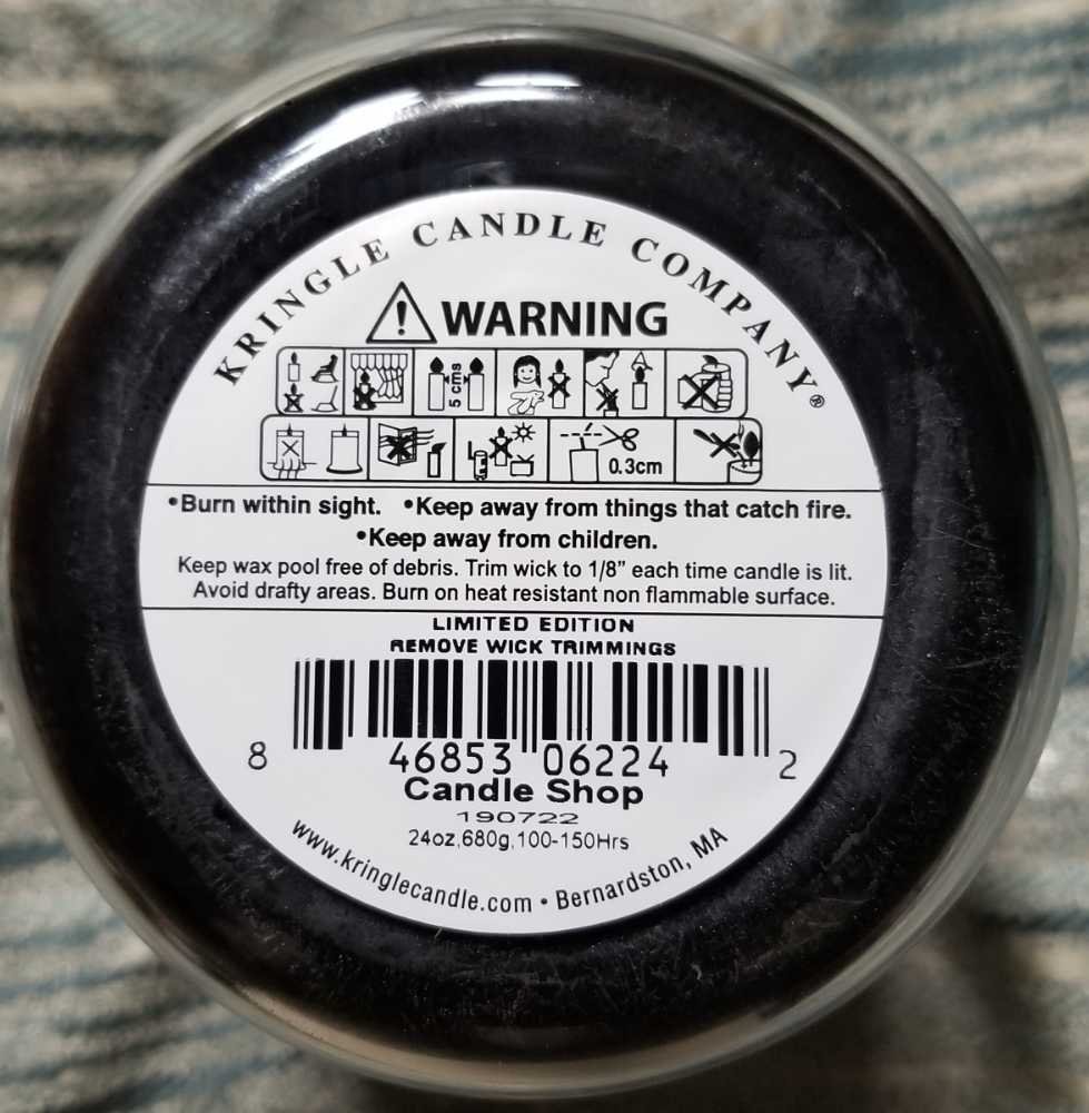 CANDLE: Limited Edition Country Candle The Candle Shop  2019 Kringle - Country Candle (Kringle Exclusive Candles) action figure collectible [Barcode 846853062242] - Main Image 2