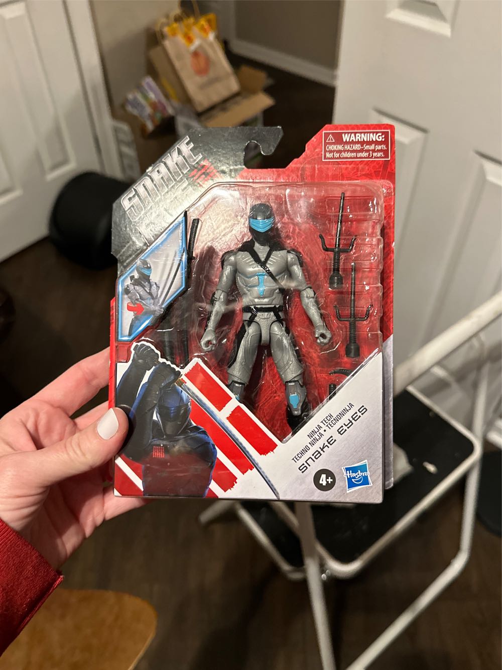 Snake Eyes (Ninja Tech) - Hasbro (G.I. Joe: Origins: Snake Eyes) action figure collectible [Barcode 5010993738328] - Main Image 2