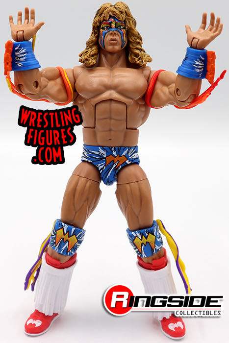 Ultimate Warrior - Mattel (WWE Elite Ringside Exclusive) action figure collectible [Barcode 887961961317] - Main Image 2