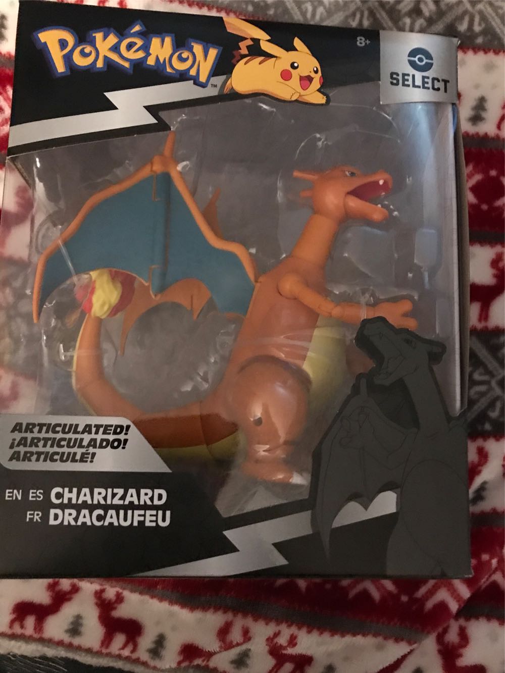 Pokemon Select 6” Super Articulated Charizard Figure - Jazwares (Pokemon Select) action figure collectible [Barcode 191726402626] - Main Image 2