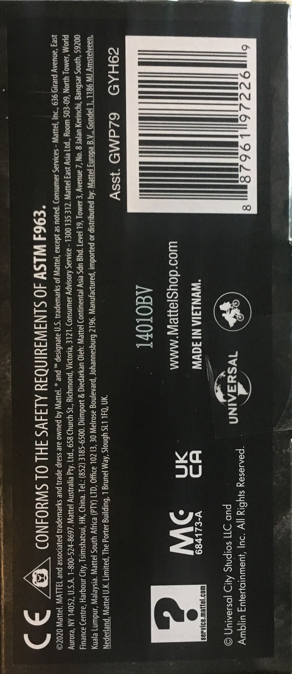 John Hammond - Mattel (Jurassic Park Amber Collection) action figure collectible [Barcode 887961972269] - Main Image 4