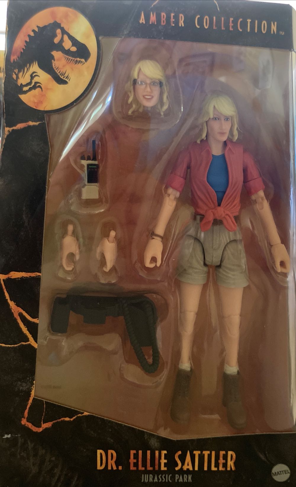 JP Amber Collection Dr. Ellie Sattler - Mattel (JP Amber Collection) action figure collectible [Barcode 887961945164] - Main Image 1