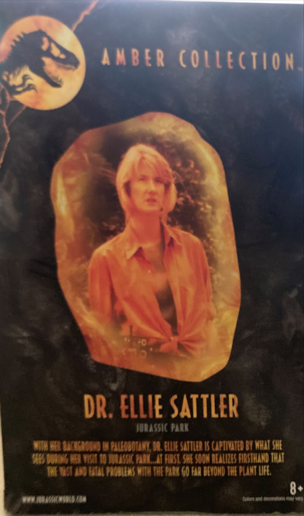JP Amber Collection Dr. Ellie Sattler - Mattel (JP Amber Collection) action figure collectible [Barcode 887961945164] - Main Image 2