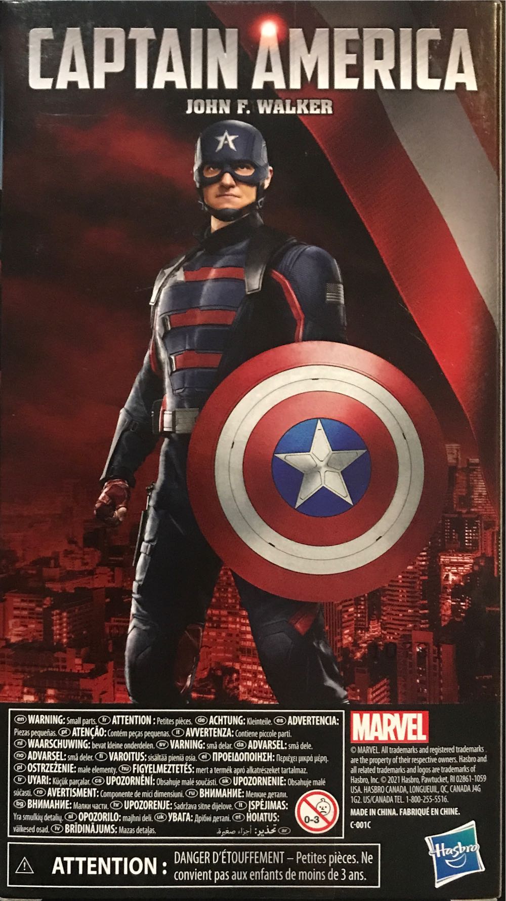 Captain America (John F. Walker) - Hasbro (Marvel Legends) action figure collectible [Barcode 5010993860753] - Main Image 2