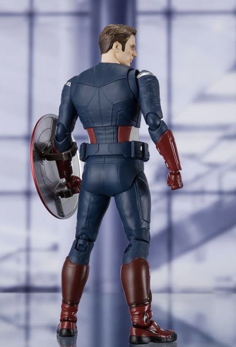 Captain America (Cap vs Cap) Edition - Bandai/Tamashi Nations (Avengers, the) action figure collectible [Barcode 4573102595232] - Main Image 2