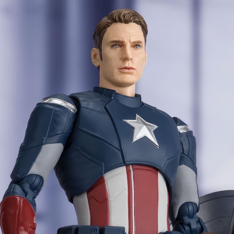 Captain America (Cap vs Cap) Edition - Bandai/Tamashi Nations (Avengers, the) action figure collectible [Barcode 4573102595232] - Main Image 3