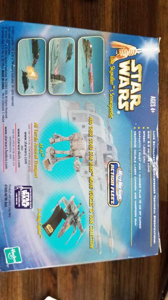 Luke Skywalker’s Snowspeeder - Hasbro (Star Wars: Episode V - The Empire Strikes Back) action figure collectible [Barcode 076930470459] - Main Image 2