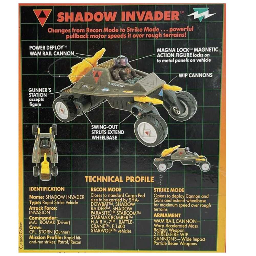 Starcom Shadow Invader - Coleco action figure collectible [Barcode 076930013236] - Main Image 4
