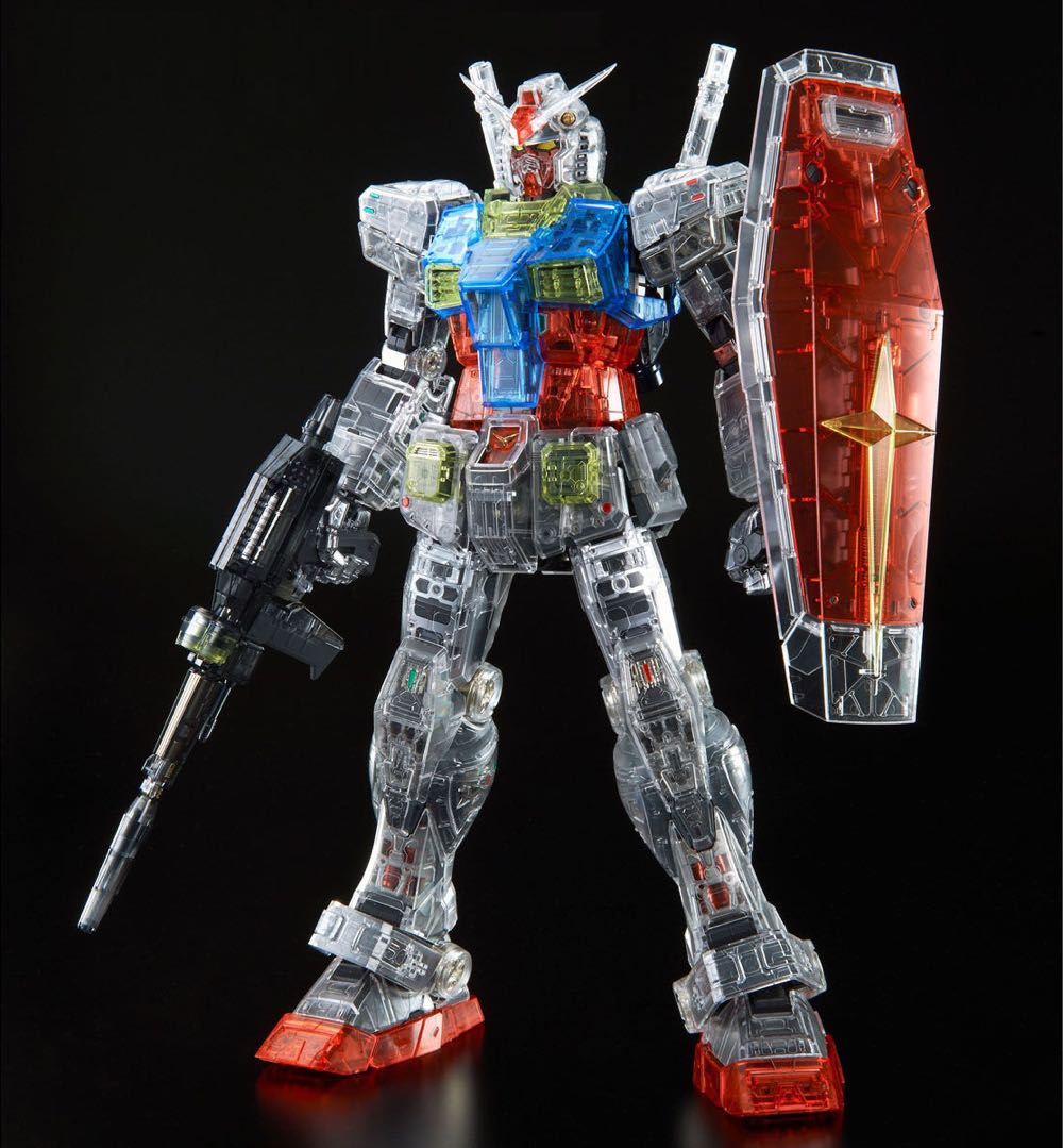 Clear Color Body For RX-78-2 Unleashed - P-Bandai action figure collectible [Barcode 4573102614063] - Main Image 2