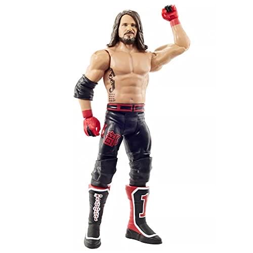 Wwe Aj Styles Top Picks 6-inch Action Figures With Articulation & Life-like Detail  action figure collectible [Barcode 887961835557] - Main Image 1