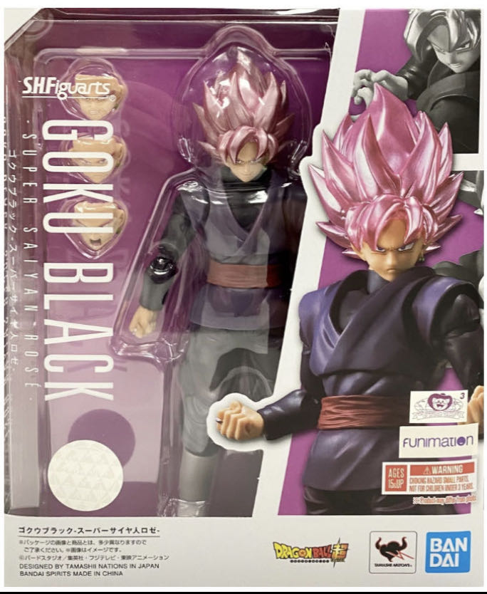 GOKU BLACK SUPER SAIYAN ROSE - Bandai S.H. Figuarts (Dragon Ball Super) action figure collectible [Barcode 4573102617071] - Main Image 2
