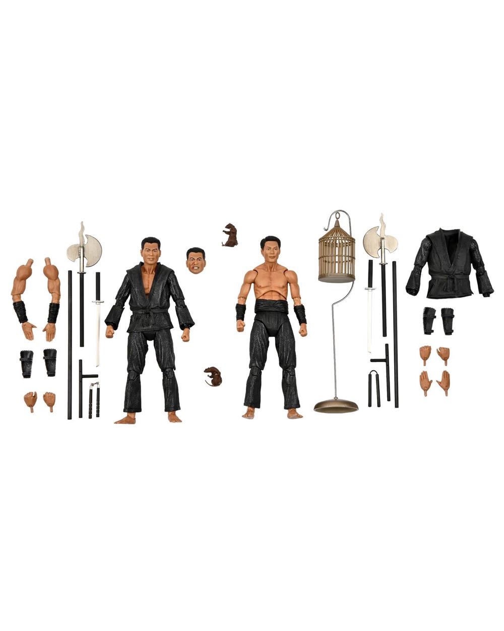 Neca TMNT Oroku Saki/Hamato Yoshi Boxset  - Neca (Teenage Mutant Ninja Turtles (Movie)) action figure collectible [Barcode 634482541616] - Main Image 2