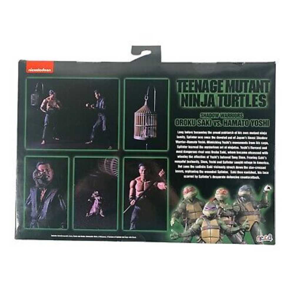 Neca TMNT Oroku Saki/Hamato Yoshi Boxset  - Neca (Teenage Mutant Ninja Turtles (Movie)) action figure collectible [Barcode 634482541616] - Main Image 3