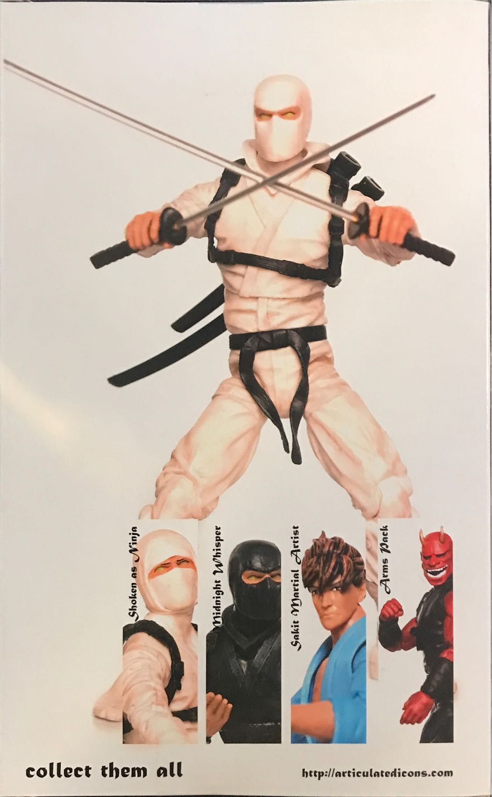 Shoken - The Fwoosh (Articulated Icons: The Feudal Series) action figure collectible [Barcode 494386778590] - Main Image 2