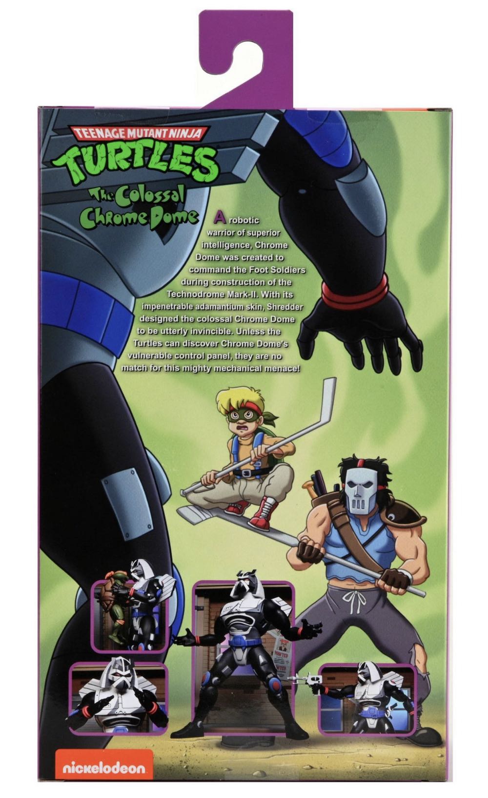Colossal Chrome Dome - NECA, Inc. (Teenage Mutant Ninja Turtles Cartoon) action figure collectible [Barcode 634482541807] - Main Image 2