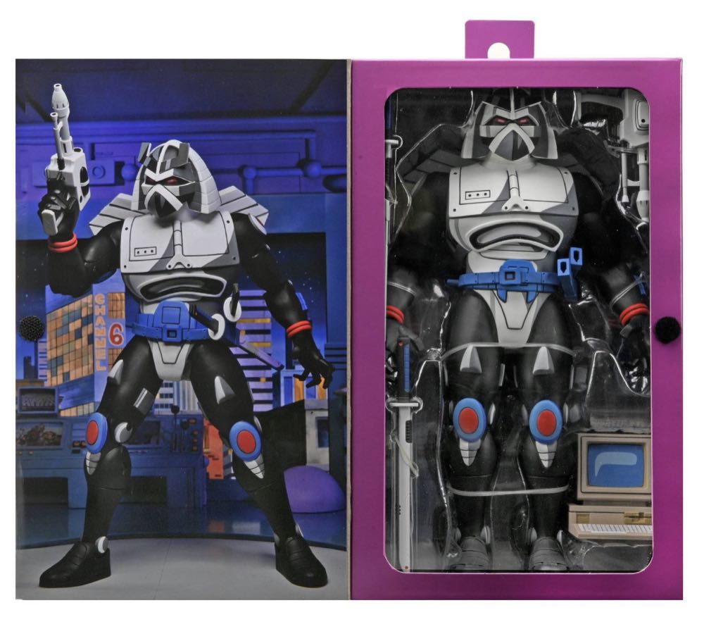 Colossal Chrome Dome - NECA, Inc. (Teenage Mutant Ninja Turtles Cartoon) action figure collectible [Barcode 634482541807] - Main Image 3