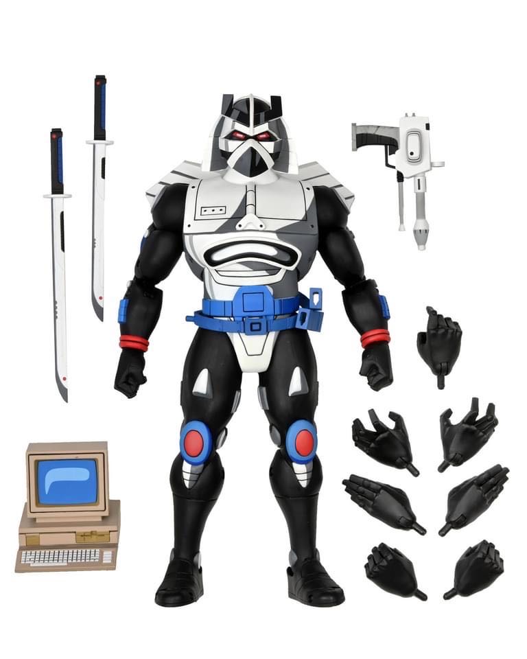 Colossal Chrome Dome - NECA, Inc. (Teenage Mutant Ninja Turtles Cartoon) action figure collectible [Barcode 634482541807] - Main Image 4