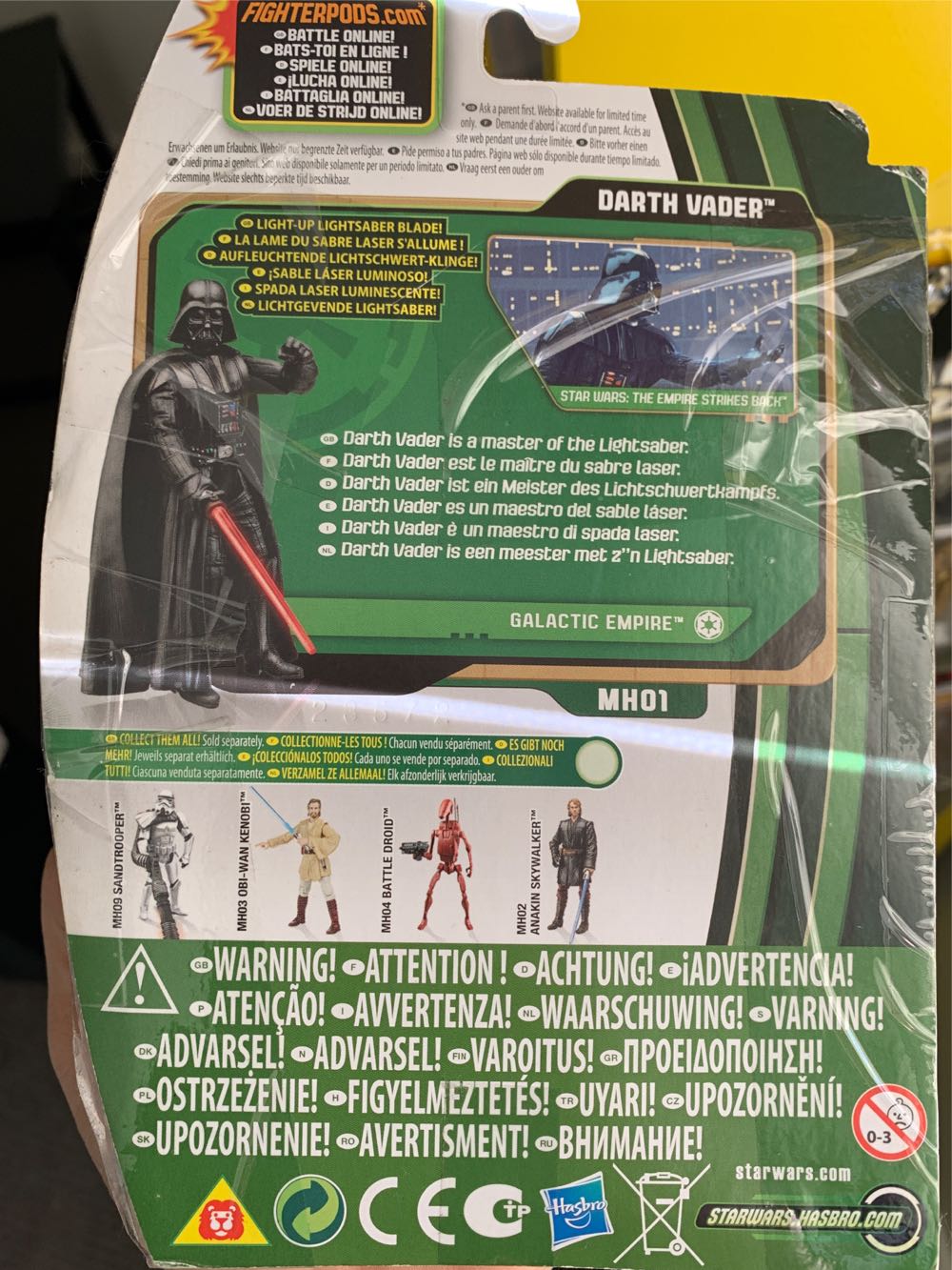 Obi Wan Kenobi  - Movies Heroes - Hasbo / Kenner action figure collectible [Barcode 5010994617639] - Main Image 2