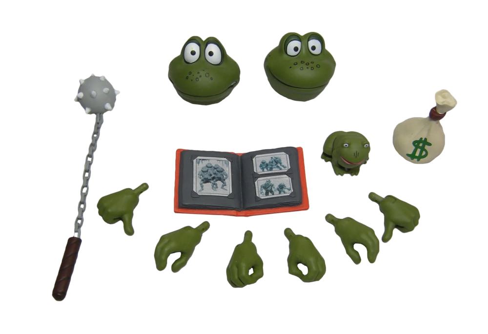 Cartoon Collection: Napoleon & Atilla 2pk - Neca/Reel Toys (Teenage Mutant Ninja Turtles) action figure collectible [Barcode 634482541746] - Main Image 4