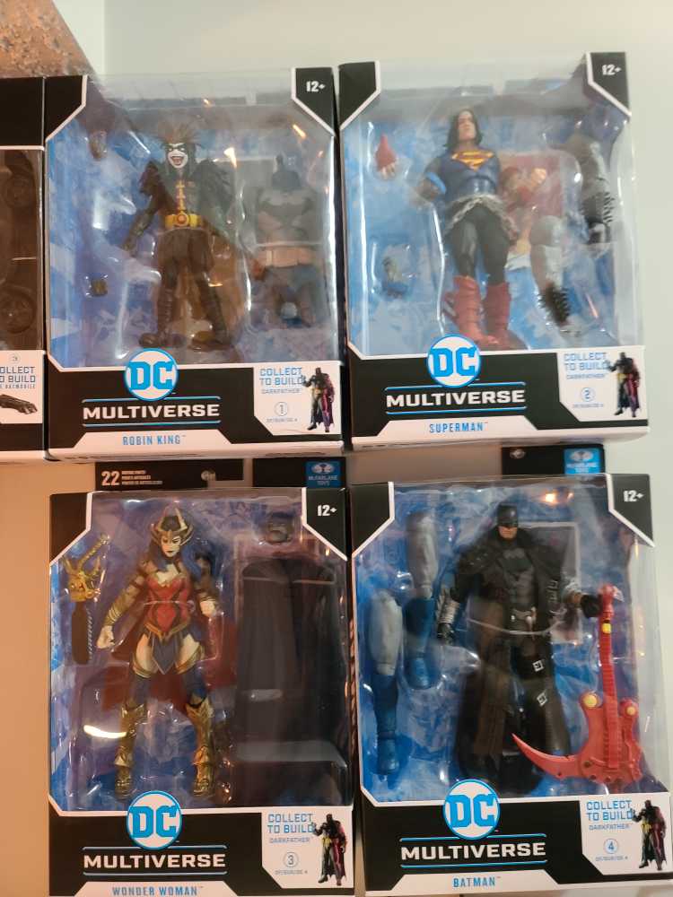 Loose Darkfather BAF Robin - McFarlane Toys™ (Comic Book) action figure collectible - Main Image 2