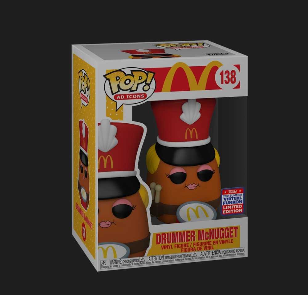 Drummer McNugget - Funko (POP! AD Icons) action figure collectible [Barcode 889698555586] - Main Image 4