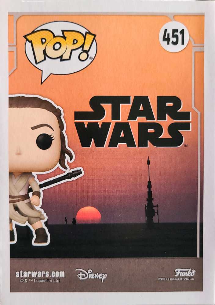 451 Rey (Jakku) - Funko (Funko Pop!) action figure collectible [Barcode 889698554985] - Main Image 2