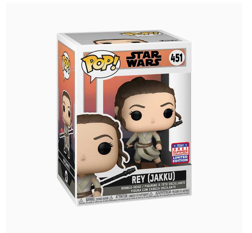 451 Rey (Jakku) - Funko (Funko Pop!) action figure collectible [Barcode 889698554985] - Main Image 4