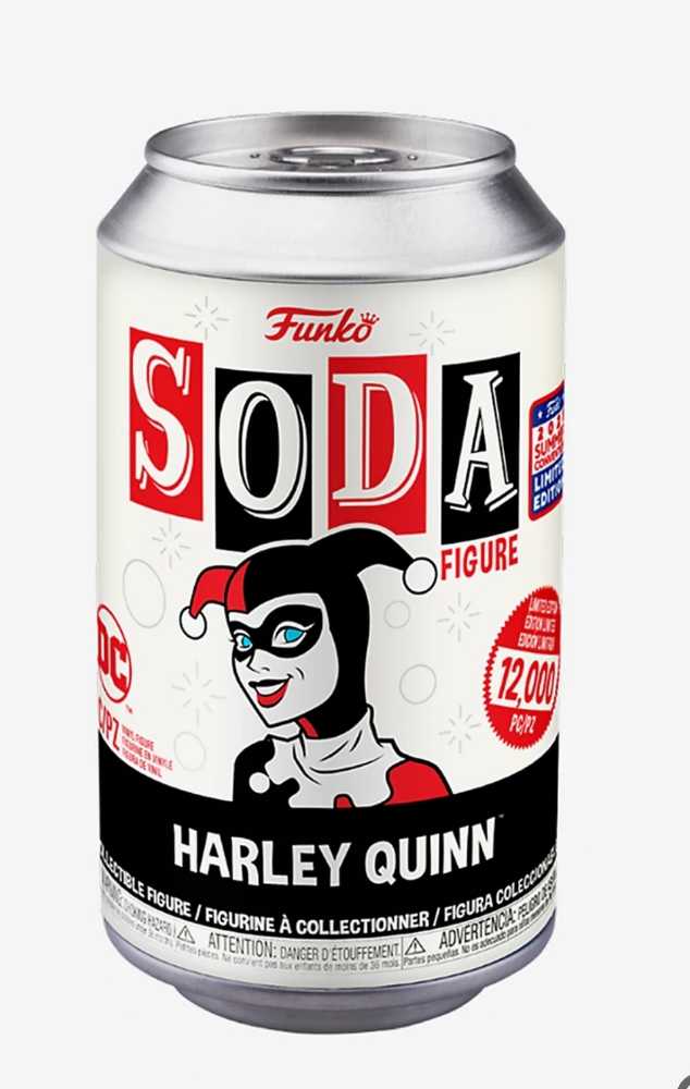 Funko Pop! DC Superheroes: Harley Quinn Convention Funko Soda - Funko (DC Funko Pops!) action figure collectible [Barcode 889698555111] - Main Image 4