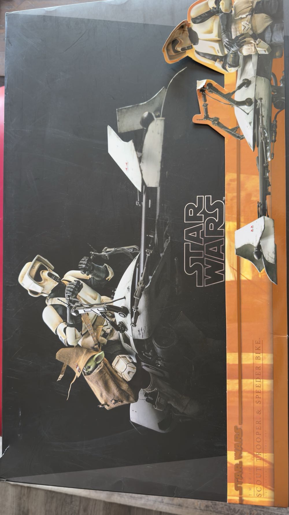 Hot Toys Tv Masterpiece Mandalorian Scout Trooper & Speeder Bike 1 6 Scale Figure White Tm#017 - Hot Toys (Star Wars, The Mandalorian) action figure collectible [Barcode 4895228605252] - Main Image 2