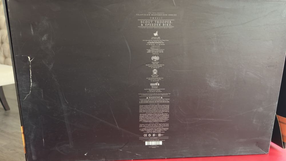 Hot Toys Tv Masterpiece Mandalorian Scout Trooper & Speeder Bike 1 6 Scale Figure White Tm#017 - Hot Toys (Star Wars, The Mandalorian) action figure collectible [Barcode 4895228605252] - Main Image 3