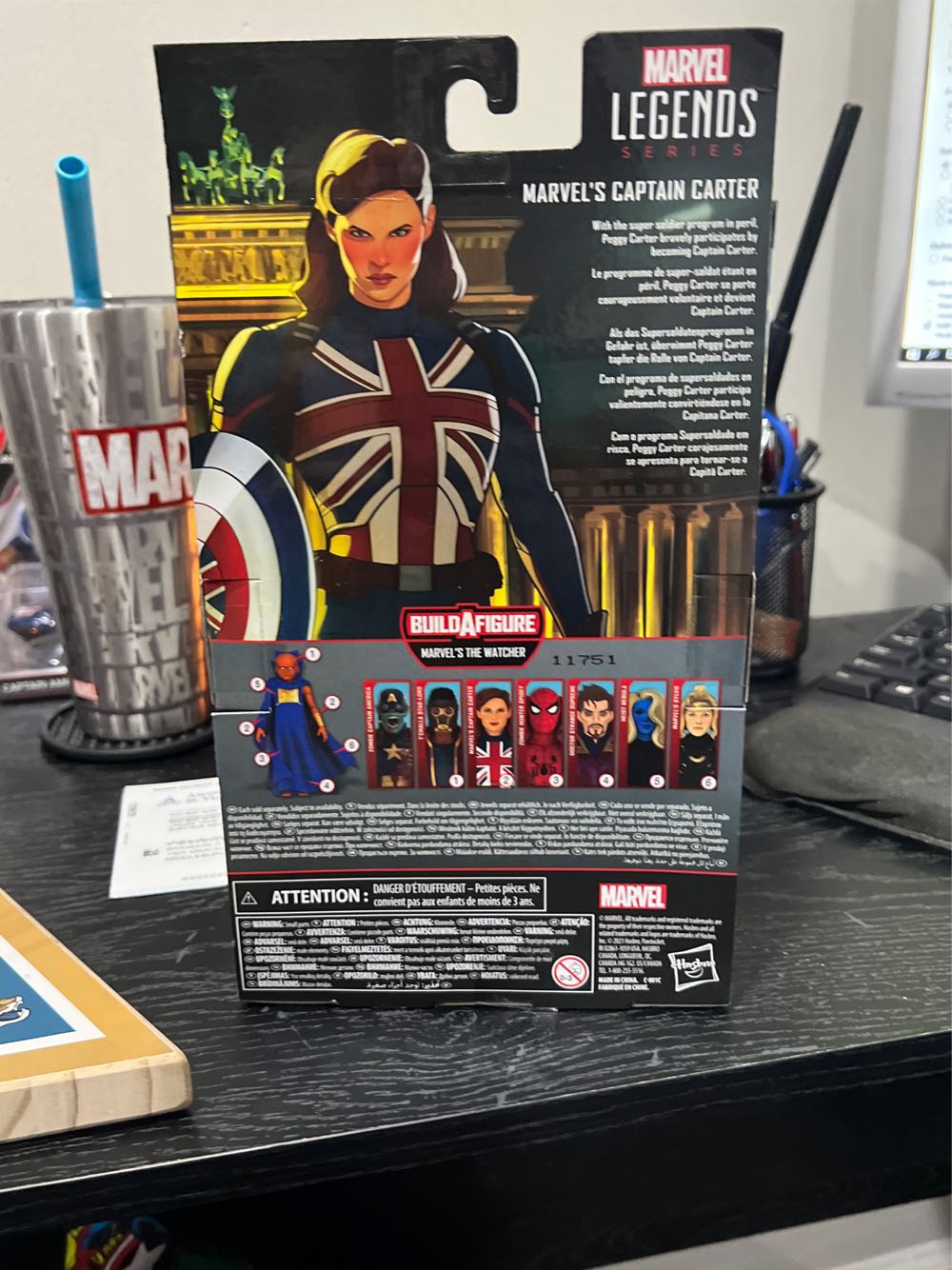 Captain Carter (What If…?) - Hasbro (Marvel Legends) (Marvel Legends) action figure collectible [Barcode 5010993797271] - Main Image 3