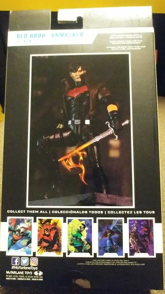 New 52 Red Hood - DC - BAT FAMILY (Red Hood) action figure collectible [Barcode 787926151701] - Main Image 2