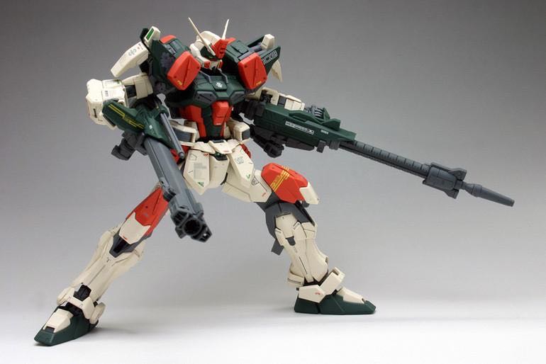 GAT-X103 Buster Gundam  (Gundam MG) action figure collectible [Barcode 4543112779083] - Main Image 3