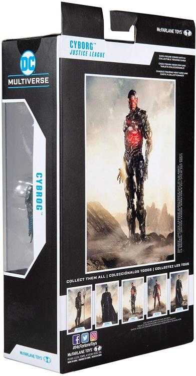 DC Multiverse Cyborg (Justice League) - Mc Farlane Toys (DC Multiverse) action figure collectible - Main Image 2