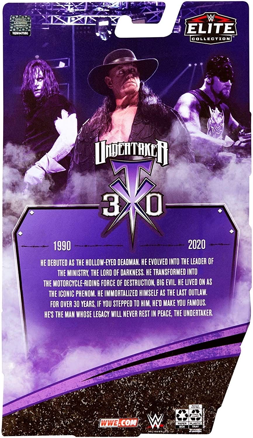 Undertaker - Mattel Wwe (WWE Elite Collection 80) action figure collectible - Main Image 4