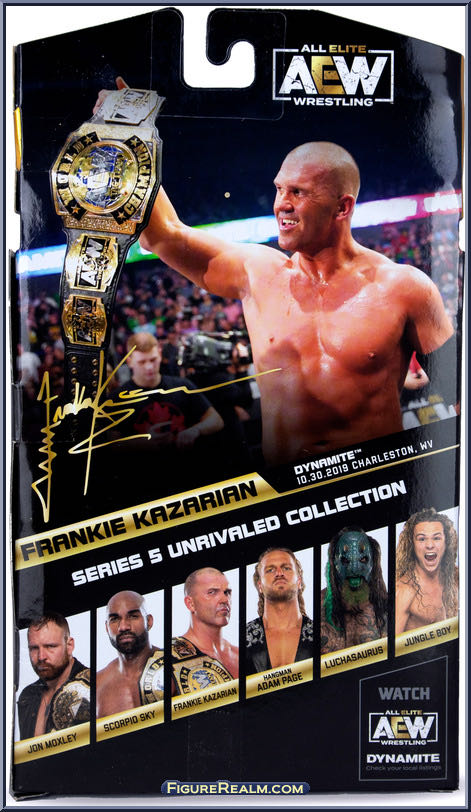 AEW Frankie Kazarian - Jazwares (AEW) action figure collectible - Main Image 4